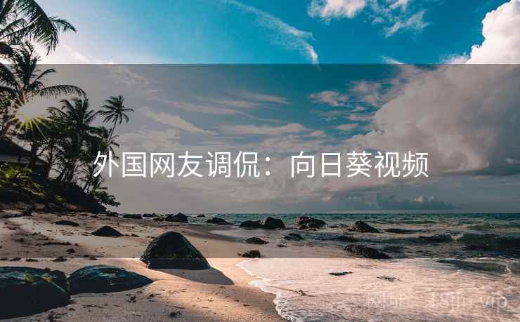 外国网友调侃：向日葵视频